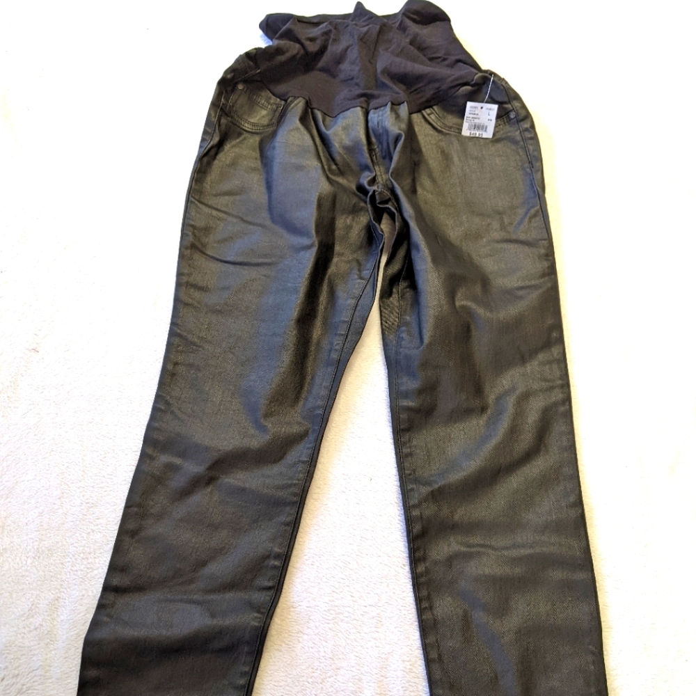 Maternity Faux Leather pants